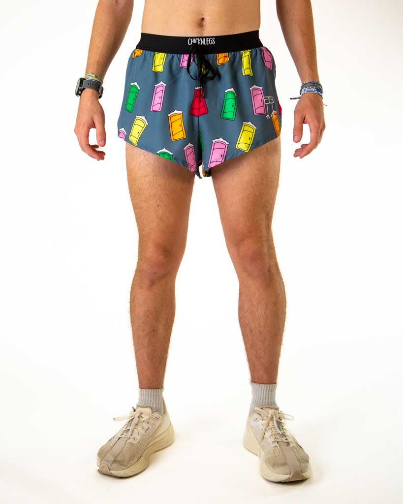 Men's Porta Potty 2" DS Split Shorts