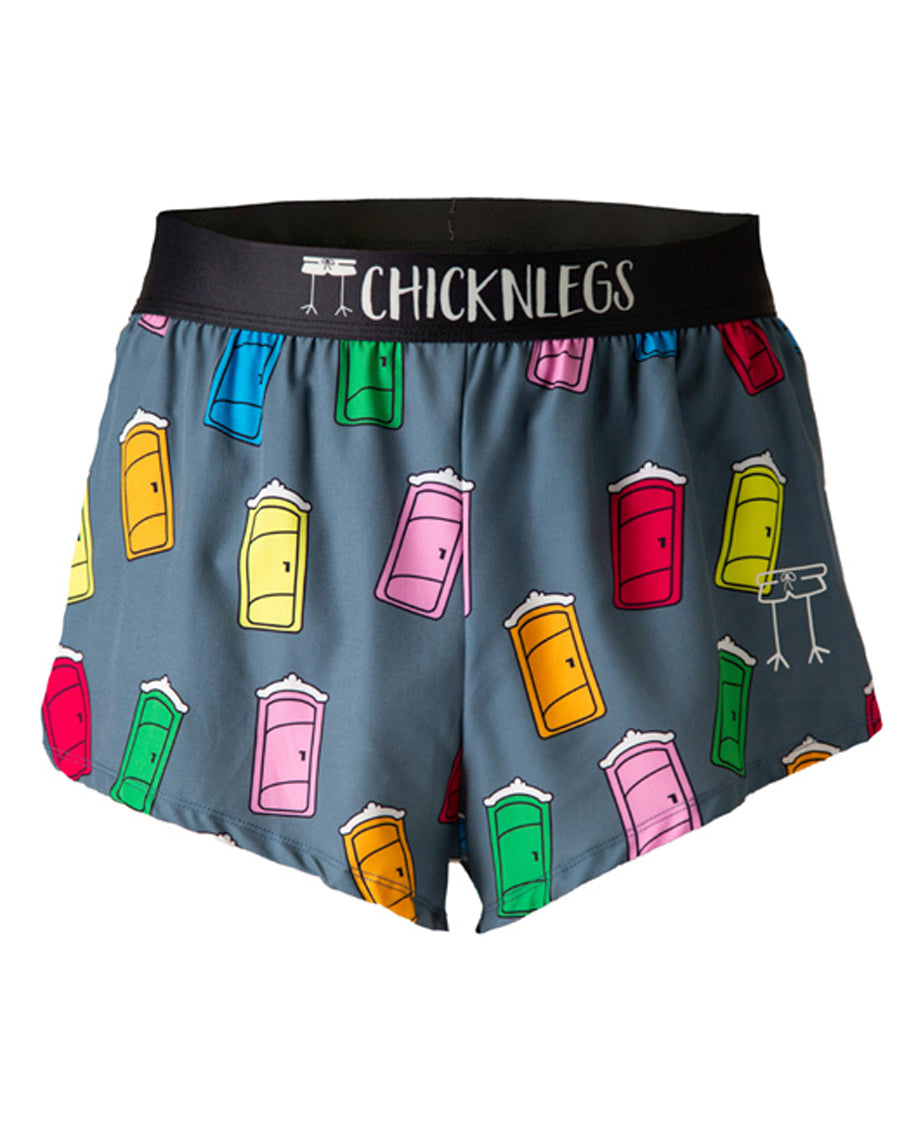 Men's Porta Potty 2" Split Shorts