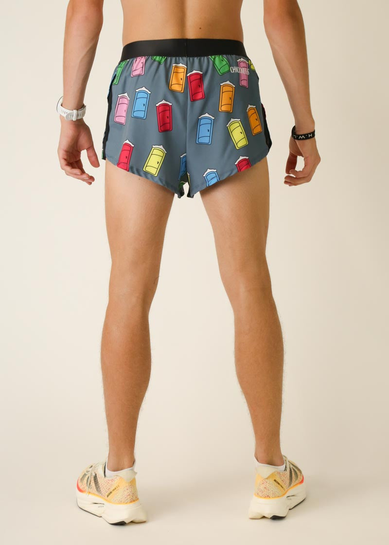 Men's Porta Potty 2" Split Shorts