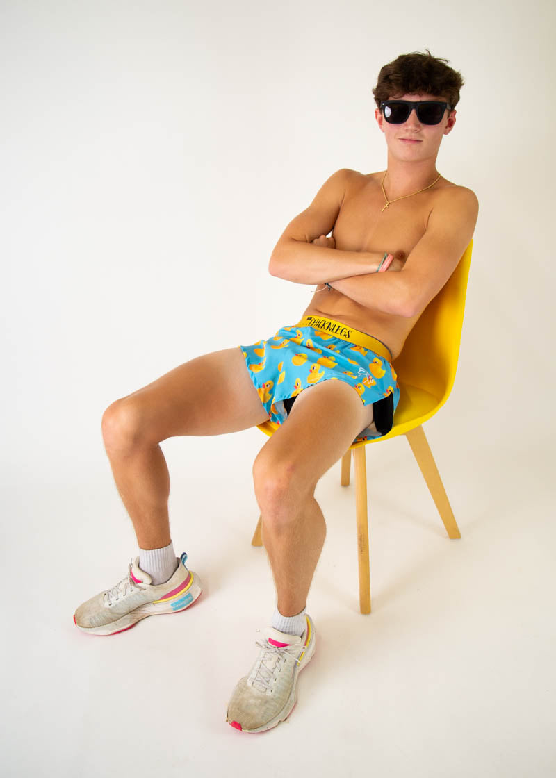 Men's Rubber Ducky 2" Split Shorts