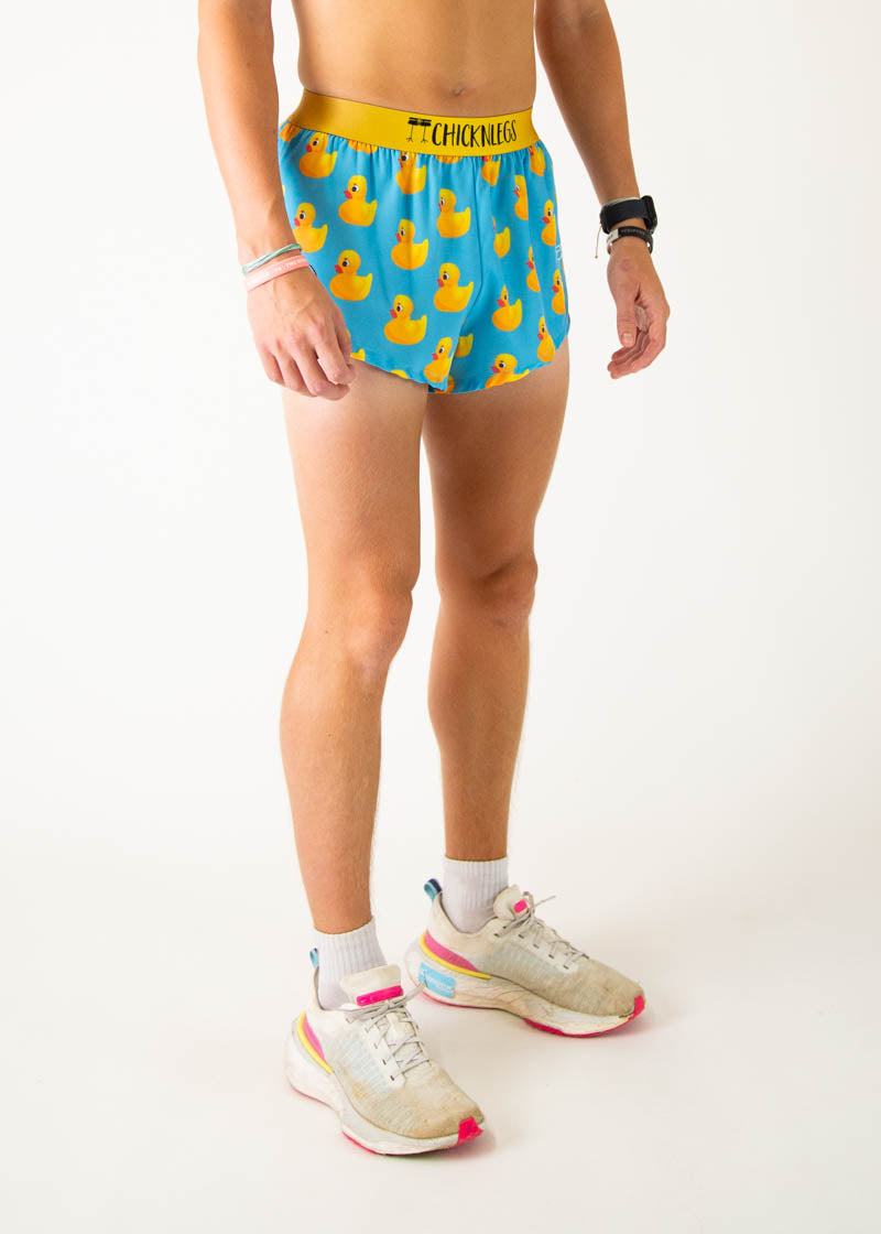Men's Rubber Ducky 2" Split Shorts