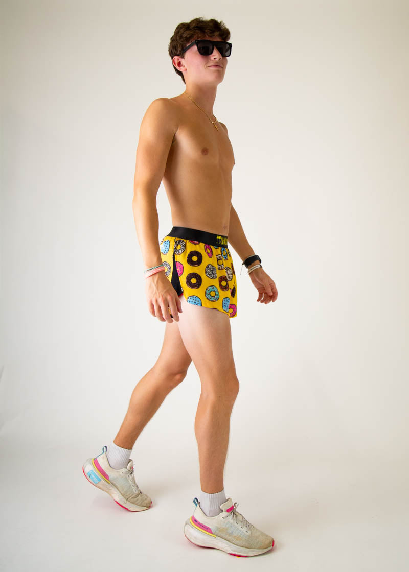 Men's Salty Donuts 2" Split Shorts