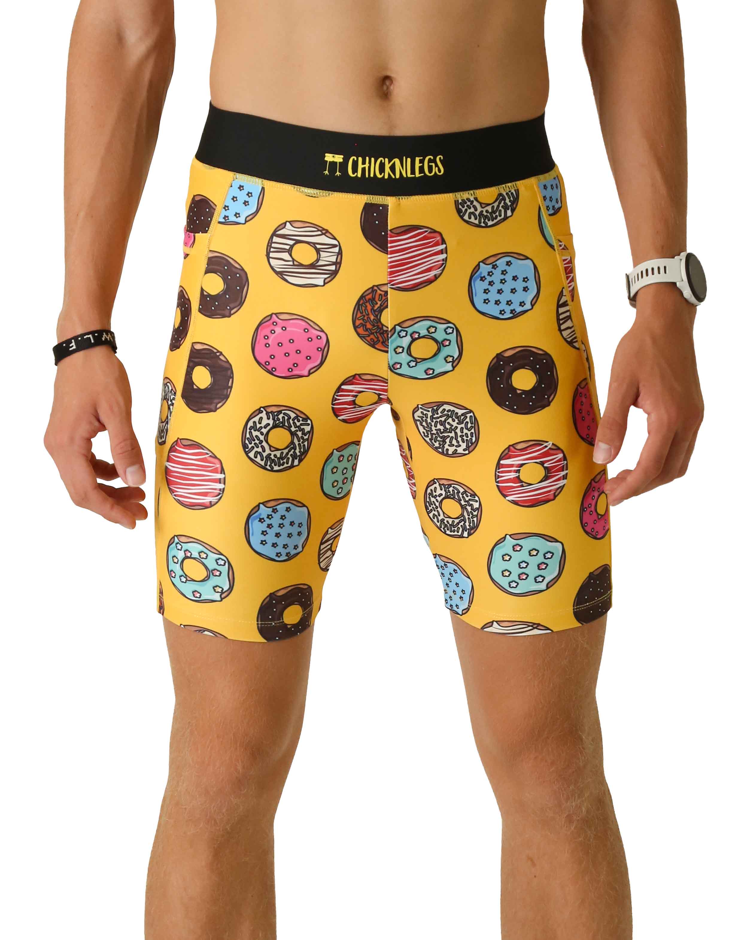 Men's Salty Donuts 8" Half Tights