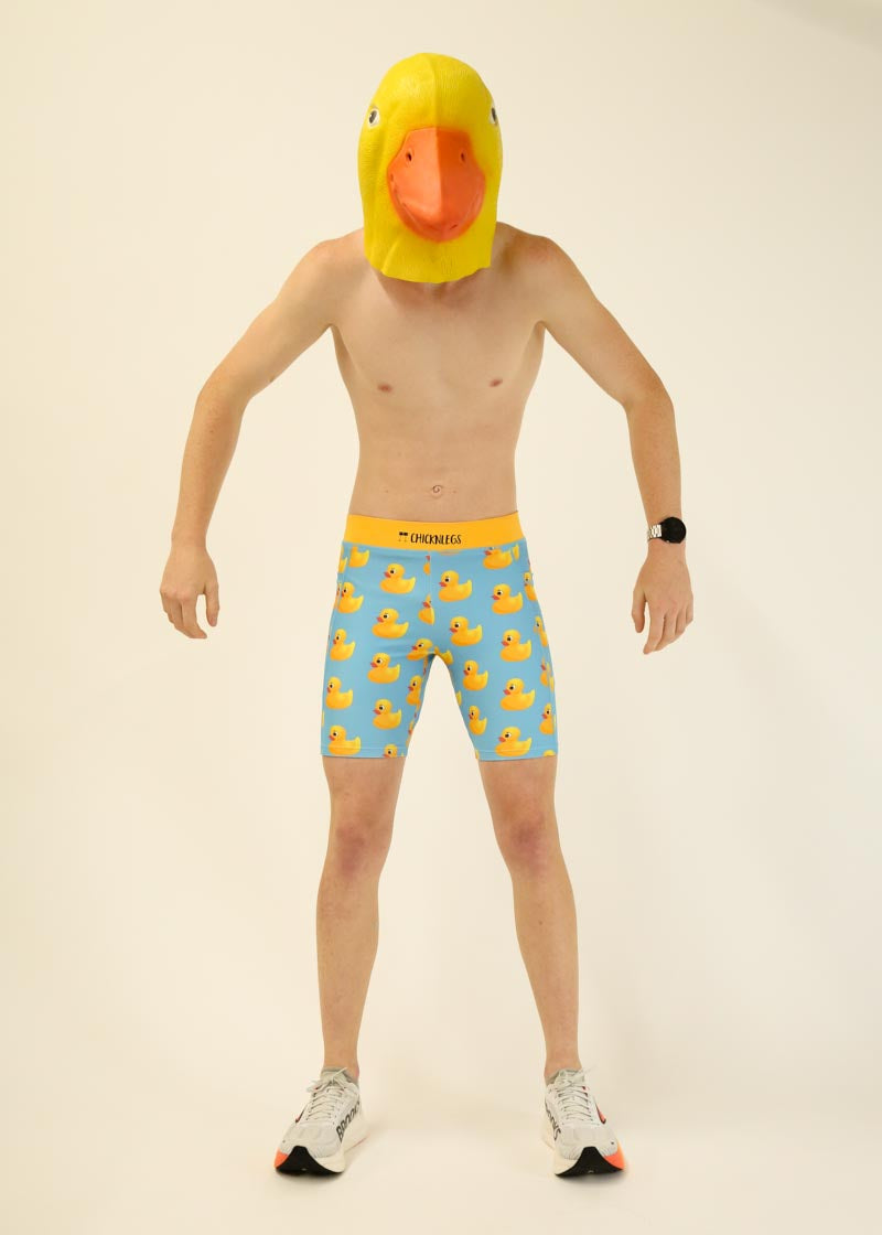 Men's Rubber Ducky 8" Half Tights